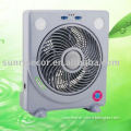 Rechargeable cooling fans with 10 inch blade